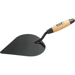 Кельма штукатура стальная, деревянная усиленная ручка Сибртех 86249 - фото 739892