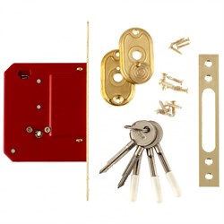 Замок врезной ЗВ-2, цилиндровый Сибртех 91667 - фото 739915