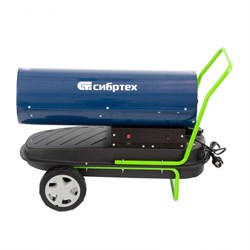 Дизельная тепловая пушка СТД-30, 30 кВт, 750 м3/ч, прямой нагрев Сибртех 96468 - фото 740114