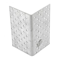 Крепежный уголок равносторонний  2 мм,   KUR 80 x 80 x 140 мм Сибртех 46592 - фото 740366