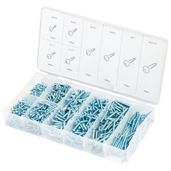 Набор саморезов по металлу, 750 шт Сибртех 47623 - фото 740382