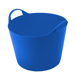 Ведро гибкое сверхпрочное,  28 л, синее, Сибртех 67523 - фото 740471