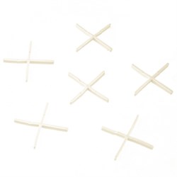 Крестики 1 мм, для кладки плитки, 100 шт Сибртех 88019 - фото 740522