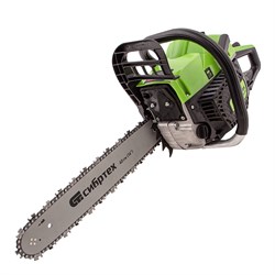 Пила цепная бензиновая БП-4540, 45 см3, шина 40 см, шаг 0.325, паз 1,5 мм, 64 звена Сибртех 95208 - фото 740652