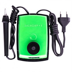 Электроприбор для выжигания по дереву "Узор 1" с подставкой, запасная игла, 5 проекций Сибртех 91304 - фото 740879