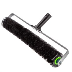 Валик игольчатый для наливных полов с рамой, острая игла, 500 мм Сибртех 81112 - фото 741353