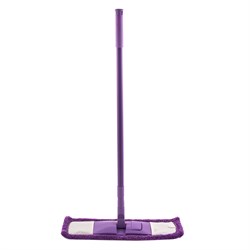 Швабра, 120 см, с пластиковой складной подошвой, насадка микрофибра, телескопическая рукоятка, Light Elfe 935055 - фото 741858