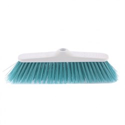 Щетка пластмассовая для подметания пола, 270 мм. "Classic" без черенка, бирюзовая щетина Elfe 93541 - фото 741944