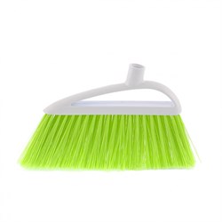 Щетка пластмассовая для подметания пола "Lux ", 230 мм, без черенка, салатовая щетина Elfe 93557 - фото 741951