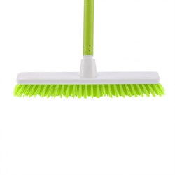 Щетка пластмассовая "Shrober" для чистки ковров 270 мм, салатовая щетина, c черенком, 120 см, D 22 мм Elfe 93551 - фото 741999