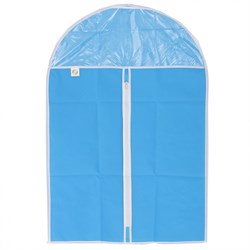 Чехол для хранения одежды на молнии, нетканый материал, ПВХ, 60 х 90 см Elfe 93115 - фото 742026