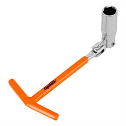 Ключ свечной карданный, 16 мм, с шарниром Sparta 138305 - фото 748390