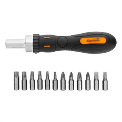 Отвертка со сменными битами Sparta 12 шт 11347 - фото 749113