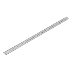 Линейка измерительная, 500 мм, металлическая Sparta 305085 - фото 750254