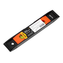 Уровень, 225 мм, 3 глазка, пластмассовый "Торпедо" (II) Sparta 346055 - фото 750550