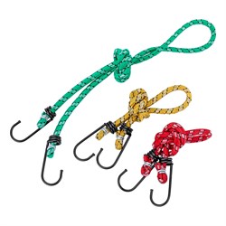 Резинки багажные, 450-600-900 мм, 3 шт, Sparta 543345 - фото 750819