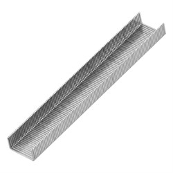 Скобы, 6 мм, для мебельного степлера, тип 53, 1000 шт, Sparta 41611 - фото 751088