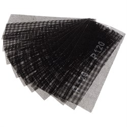 Сетка абразивная, P 120, 115 х 280 мм, 10 шт Sparta 751285 - фото 751742