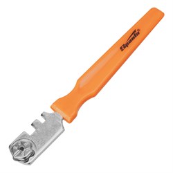 Стеклорез шестироликовый с пластмассовой рукояткой Sparta 872205 - фото 752377