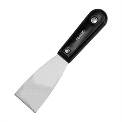 Шпательная лопатка стальная, 50 мм, полированная, пластмассовая ручка Sparta 852335 - фото 752445