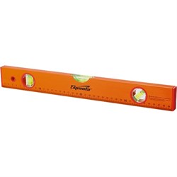 Уровень алюминиевый, 1800 мм, 3 глазка, желтый, линейка Sparta 330385 - фото 753245