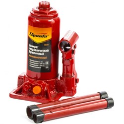 Домкрат гидравлический бутылочный телескопический, 2 т, h подъема 170-410 мм Sparta 50341 - фото 753391