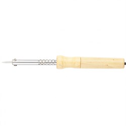 Паяльник с деревянной ручкой, 40 Вт, 220 В Sparta 913135 - фото 753434