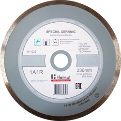 Отрезной алмазный диск Helmut Special Ceramic HL-1023 - фото 75367