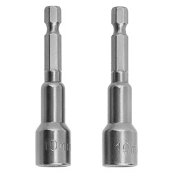 Биты с торцевыми головками 10 мм, 65 мм, 2 шт. Matrix 11576 - фото 753801