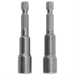Биты с торцевыми головками 8 мм, 65 мм, 2 шт. Matrix 11573 - фото 753834