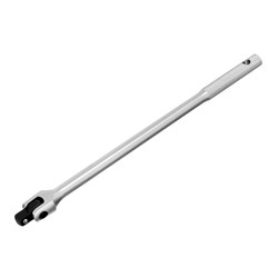 Вороток однорычажный, 380 мм, с квадратом 1/2 на шарнире, CrV, хромированный Matrix 14066 - фото 753961