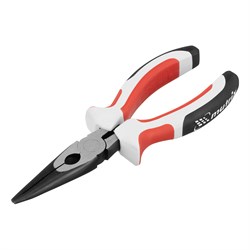 Длинногубцы прямые Premium, 160 мм, трехкомпонентные рукоятки Matrix 17185 - фото 754516