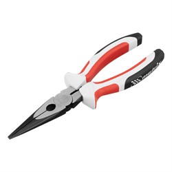 Длинногубцы прямые Premium, 200 мм, трехкомпонентные рукоятки Matrix 17187 - фото 754530