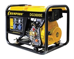 Дизельный генератор Champion DG3600E - фото 75593