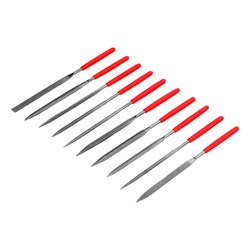 Набор надфилей алмазных 140 х 70 х 3 мм, 10 шт Matrix 15835 - фото 755990