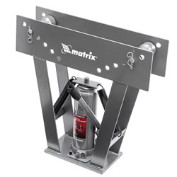 Трубогиб гидравлический, 1/2-3", 15 т, в комплекте с башмаками Matrix 181365 - фото 757972