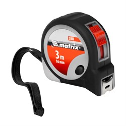 Рулетка измерительная Matrix 3 м 16 мм 31086 - фото 758656
