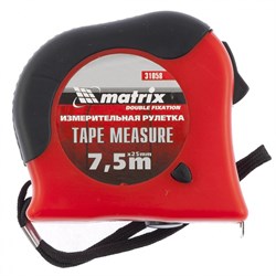 Рулетка измерительная Matrix 7.5 м 25 мм 31058 - фото 758713