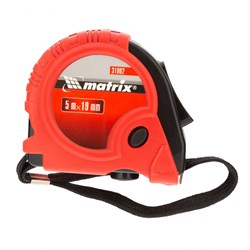 Рулетка измерительная Matrix 5 м 19 мм 31002 - фото 758724