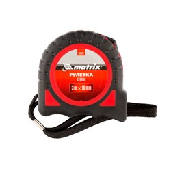Рулетка измерительная Matrix 3 м 16 мм 31078 - фото 758817