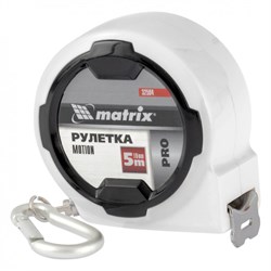 Рулетка измерительная Matrix 5 м 19 мм 32594 - фото 758893