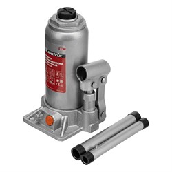 Домкрат гидравлический бутылочный, 5 т, h подъема 197-382 мм Matrix 50764 - фото 760114