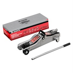 Домкрат гидравлический подкатной, 2 т, Low Profile, 85-330 мм Matrix 51018 - фото 760513