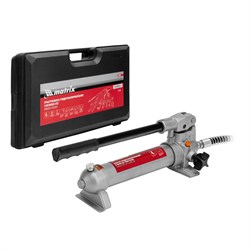 Растяжка гидравлическая, 4 т, набор из 17 предметов, 7 сменных насадок, в пластиковом кейсе Matrix 513345 - фото 761122