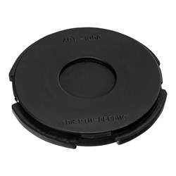 Резиновая опора для подкатного домкрата универсальная, D 100 мм, D 90, H 12 мм Matrix 50912 - фото 761352