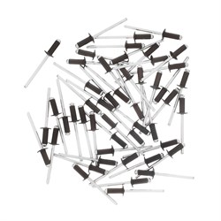 Заклепки 4.0 х 10 мм RAL 8017, темно-коричневый, 50 шт Matrix 40680 - фото 761940