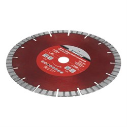 Диск алмазный, отрезной Турбо-сегментный, 230 х 22.2 мм, сухая резка Matrix Professional 73150 - фото 763623