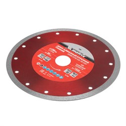 Диск алмазный сплошной, тонкий, 200 х 25.4 мм, мокрое резание Matrix 730857 - фото 763673