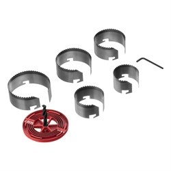 Пила кольцевая, 60-67-74-81-95 мм, 1.5" Matrix 70470 - фото 764337