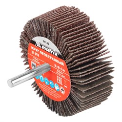 Круг лепестковый для дрели, 80 х 30 х 6 мм, P 60 Matrix 74142 - фото 765041
